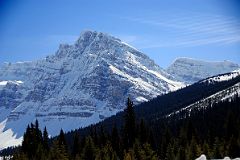 53 Crowfoot Mountain and Vulture Peak From Just After Num-Ti-Jah Lodge On Icefields Parkway.jpg